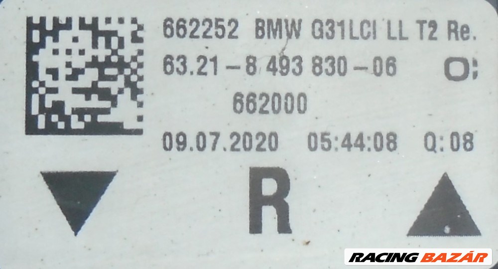 ÁR/DB! [GYÁRI BONTOTT] BMW - HÁTSÓ LÁMPA (BELSŐ , JOBB ÉS BAL) - 5-ÖS / G31 LCI - 63218493829 BAL ; 63218493830 JOBB 4. kép